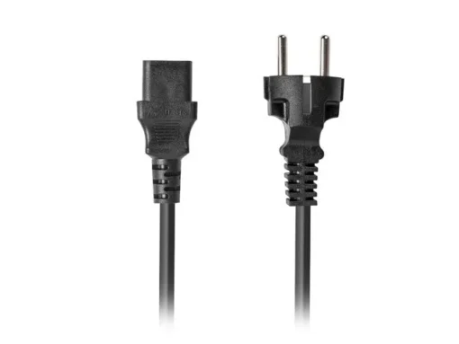 Lanberg Power cable Лаптоп CEE 7/7 -> C320 C13 1.8m straight, black - Image 2