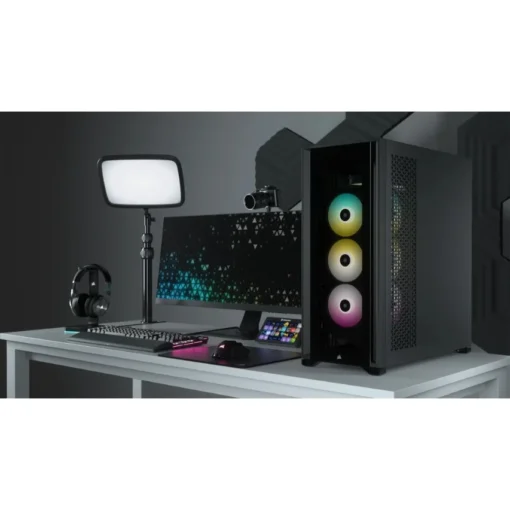 Corsair кутия за компютър iCUE 7000X RGB TG Full Tower ATX black - Image 2