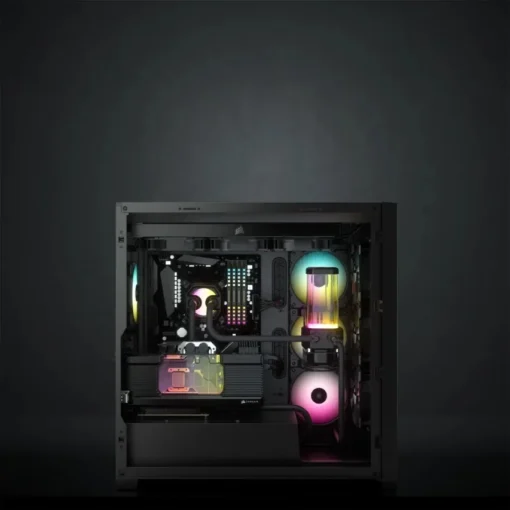 Corsair Case iCUE 5000X RGB TG Mid Tower BLACK - Image 4