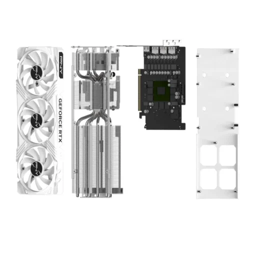 PNY видео карта GeForce RTX 4070 Ti 12GB LED Verto white - Image 2