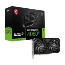 MSI видео карта GeForce RTX 4060 Ti Ventus 2X Black OC 8GB GDDRX6 128bit