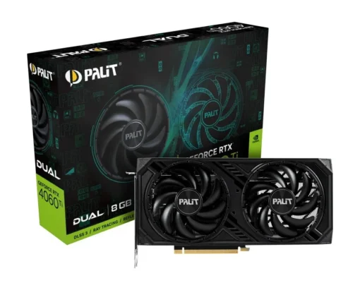 Palit видео карта GeForce RTX 4060 Ti Dual 8GB GDDR6 128bit 3DP/HDMI