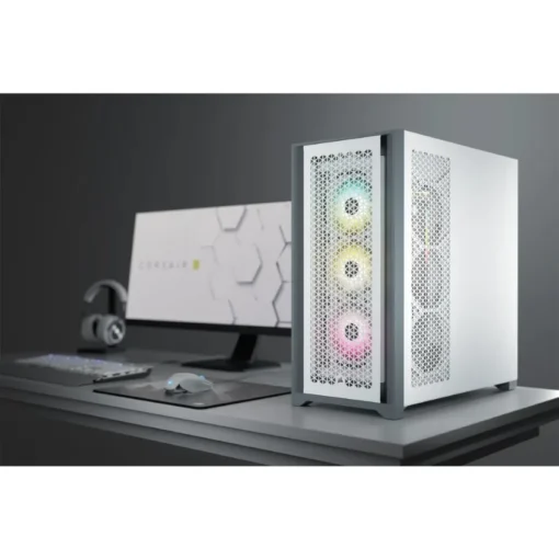 Corsair Case 5000D Airflow TG White Mid Tower ATX - Image 2