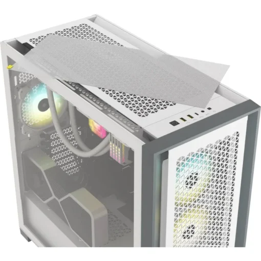 Corsair Case 5000D Airflow TG White Mid Tower ATX - Image 4