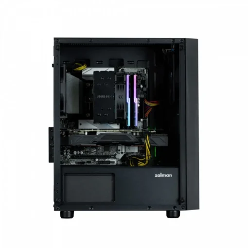 Zalman T3 Plus Mini Tower Case 80mm fan ODD - Image 2