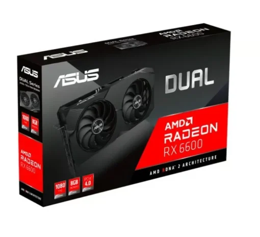 Asus видео карта Radeon RX 6600 DUAL V2 8GB GDDR6 128bit 3DP/HDMI - Image 2