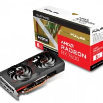 Sapphire Technology видео карта Radeon RX 7600 Gaming OC 8G GDDR6 128bit 3DP/HDMI