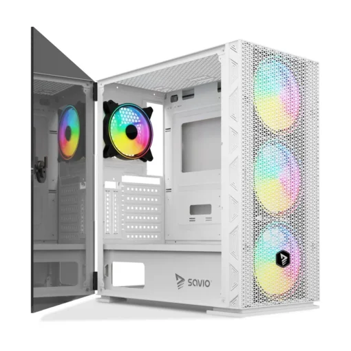 Savio Case Raptor White X1 - Image 3