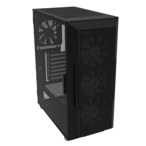 Zalman кутия за компютър I3 Neo ATX Mid Tower RGB fan x4, black - Image 3