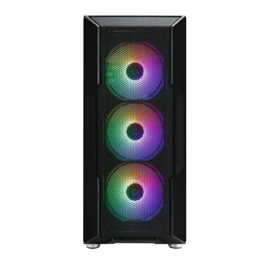 Zalman кутия за компютър I3 Neo ATX Mid Tower RGB fan x4, black - Image 4