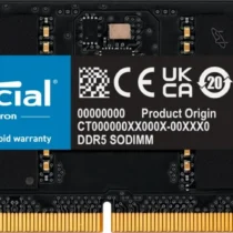 Crucial памет за лаптоп DDR5 SODIMM 32GB/5600 CL46 (16Gbit)