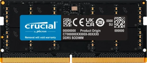 Crucial памет за лаптоп DDR5 SODIMM 32GB/5600 CL46 (16Gbit)