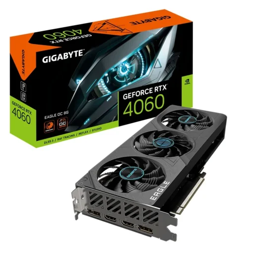 Gigabyte Graphics Card GeForce RTX 4060 EAGLE OC 8G GDDR6 128bit 2DP/2HDMI - Image 2