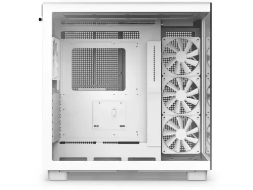 NZXT кутия за компютър H9 Flow with window white - Image 3