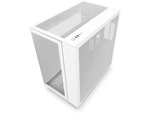 NZXT кутия за компютър H9 Flow with window white - Image 4