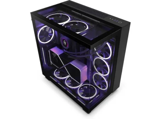 NZXT кутия за компютър H9 Elite with window black