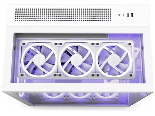 NZXT кутия за компютър H9 Elite with window white - Image 2