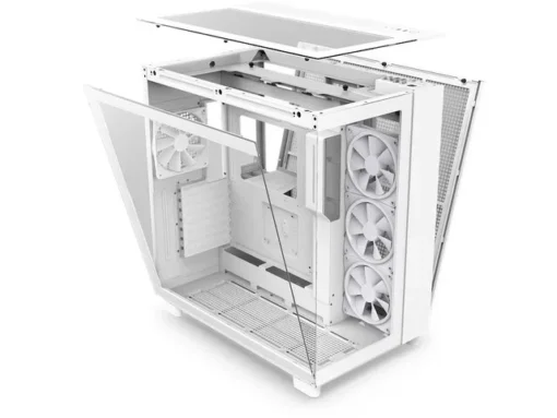 NZXT кутия за компютър H9 Elite with window white - Image 5