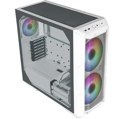 Cooler Master кутия за компютър HAF 500 with window ARGB white