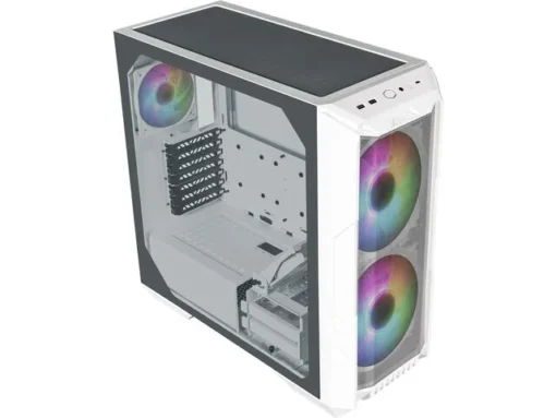 Cooler Master кутия за компютър HAF 500 with window ARGB white