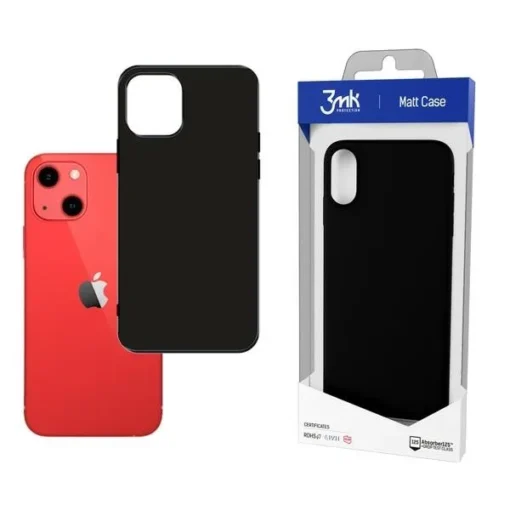 3MK Matt Case iPhone 13 mini - black