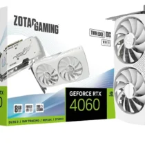 ZOTAC видео карта GeForce RTX 4060 Twin Edge OC 8GB GDDR6 128bit white