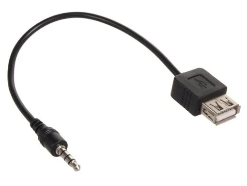 Maclean 3.5mm 4C PLUG TO USB A FEMALE CABLE FOR IPOD - Image 3