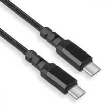 Maclean Cable 2x USB-C 15W 1m QC black Maclean MCE493