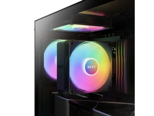 NZXT кутия за компютър H5 Flow RGB with window black - Image 2