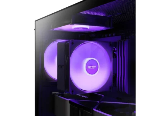 NZXT кутия за компютър H5 Flow RGB with window black - Image 3