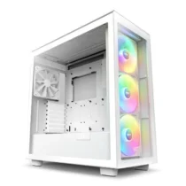 NZXT кутия за компютър H7 Elite RGB with window white