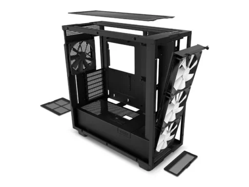 NZXT кутия за компютър H7 Elite RGB with window black - Image 3