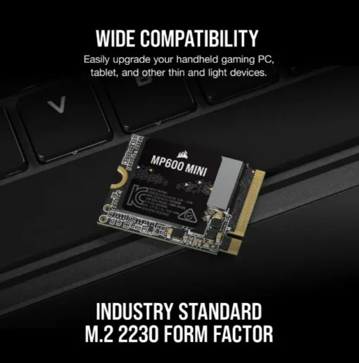 Corsair SSD диск 1TB MP600 MINI 4800/4800 MB/s PCIe Gen 4.0 x4 M.2 2230 - Image 4