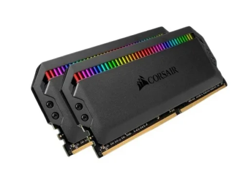 Corsair памет DDR4 DOMINATOR RGB 32GB /3200(2*16GB)BLACK CL16