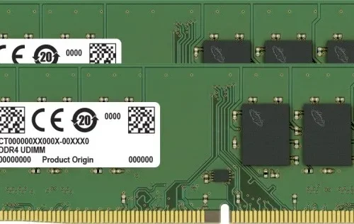Crucial памет DDR4 32GB(2*16GB)/3200