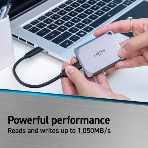 Crucial SSD drive X9 Pro 1TB USB-C 3.2 Gen2 - Image 4