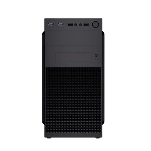 Gembird Компютър case Fornax K300, Micro-ATX, 2x USB 3.0 + 2x USB 2.0 black - Image 2