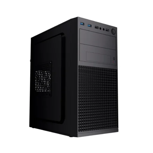 Gembird Компютър case Fornax K300, Micro-ATX, 2x USB 3.0 + 2x USB 2.0 black - Image 5