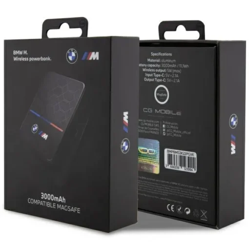 BMW Inductive PowerBank Mag Safe 3000mAh 5W black - Image 2