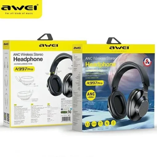 AWEI Bluetooth Headphones A997 Pro ANC - Image 2