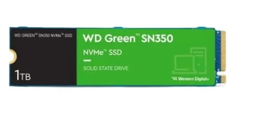 Western Digital Green SSD 1TB M.2 2280 SN350 NVMe PCIe - Image 3