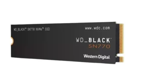 Western Digital Disc Black SSD 1TB SN770 NVMe 2280 M2 WDS100T3X0E - Image 5