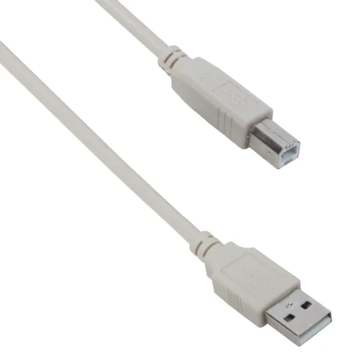 кабели за компютри Кабел за принтер DeTech USB A - USB B, High Quality,1.5m - 18054 - Image 2