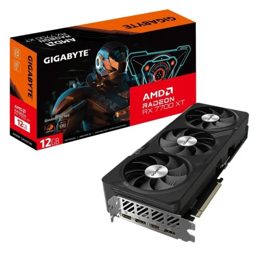 Gigabyte Graphics card Radeon RX 7700 XT GAMING OC 12G GDDR6 192bit 2DP/2HDMI