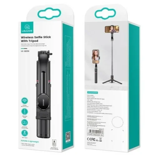 USAMS Selfie tripod holder ZB256 black - Image 2