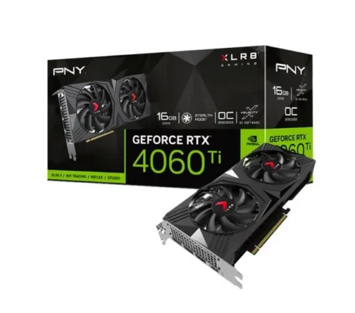 PNY видео карта GeForce RTX4060Ti 16GB XLR8 VERTO OC DUAL FAN