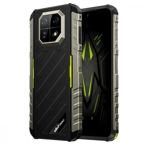 ULEFONE Smartphone Armor 22 6.58 inches 8/256GB IP68/IP69K 6600 mAh DualSIM Some Green - Image 5