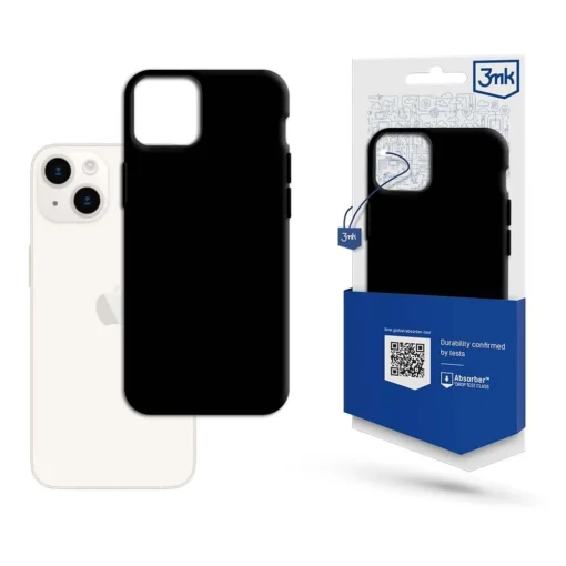 3MK Matt Case iPhone 15 Plu s 6,7 Black