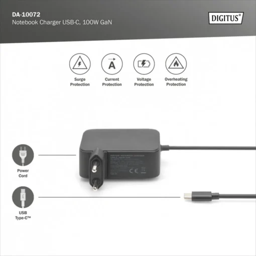 Digitus Лаптоп charger USB-C DA-10072 - Image 3