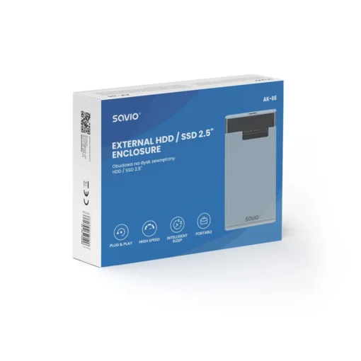 Savio кутия за външен диск HDD/SSD AK-66 USB 3.0 2.5 - Image 5